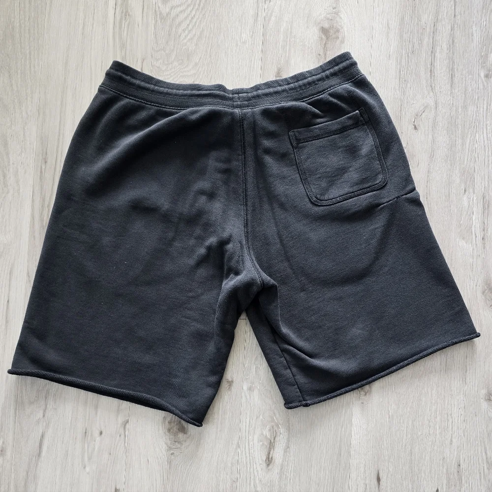 Nike | black cotton blend track & field sporty activewear shorts | MENS L - Picture 8 of 10